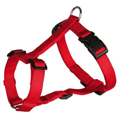 Trixie Classic Hunde H-Geschirr rot, diverse Größen, NEU*