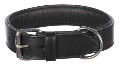 Trixie Active Halsband Echtleder Leder Hundehalsband Lederhalsband breit