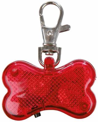 Trixie Sicherheitslicht Flasher rot Knochen 1342