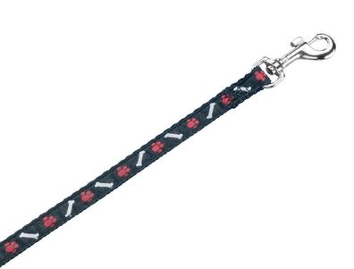 Nobby Leine Mini schwarz L: 120 cm; B: 10 mm Hund Dog Leine