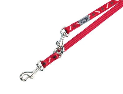 Nobby Führleine Mini rot L: 200 cm; B: 10 mm Hund Dog Leine