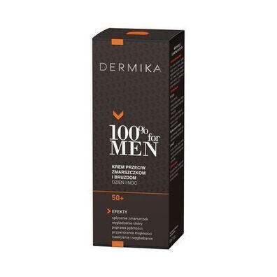 Dermika 100% Men 50+ Anti-Falten Creme 50ml