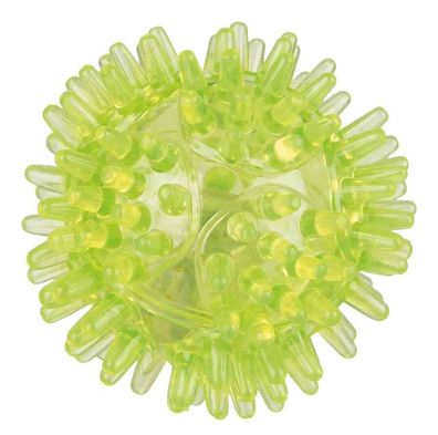 Trixie Blink-Igelball, thermoplastisches Gummi (TPR), schwimmt Hund Dog Blink