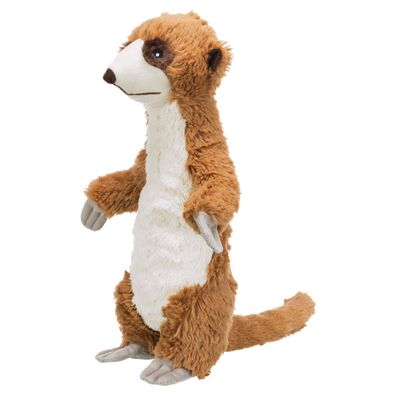 Trixie Sspielzeug Erdmännchen - 40cm - mit Quietscher - Kuscheltier für Hunde