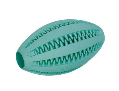 Nobby Vollgummi Rugby "DENTAL LINE"11 cm Hund Spielzeug Kauen