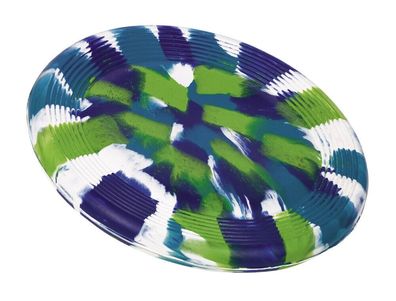 Nobby Vollgummi "Fly Disc"camouflage; 23 cm Hund Spielzeug Kauen