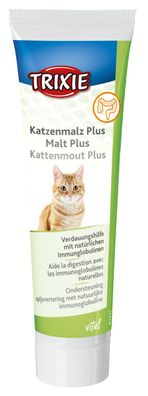 Trixie Malz Paste Plus Katzenmalz Plus gegen Haarballenbildung Katze Cat