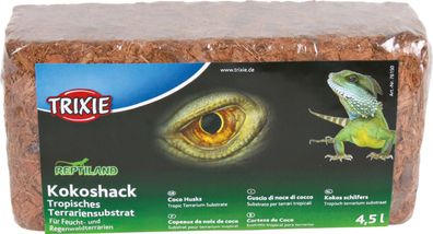 Trixie Kokoshack tropisches Terrariensubstrat 4,5 L Reptilien