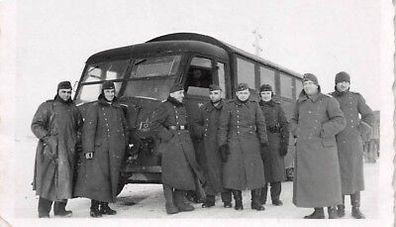 Franz. Beute - Omnibus Renault an der Ostfront