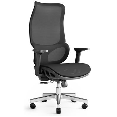 JOYFLY Bürostuhl Ergonomisch Schreibtisch Verstellbare Chefsessel Mesh Schwarz