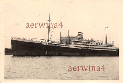 Passagierschiff im Hafen von Danzig