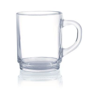 Transparent Becher Luminarc Kaffeebecher Glühweintasse Hartglas 250 ml