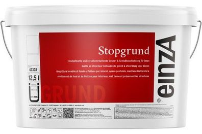 einzA Stopgrund 12,5 Liter weiß