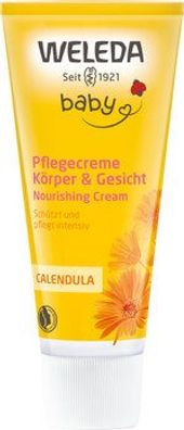 Weleda 6x WELEDA Calendula Pflegecreme Körper & Gesicht 75ml