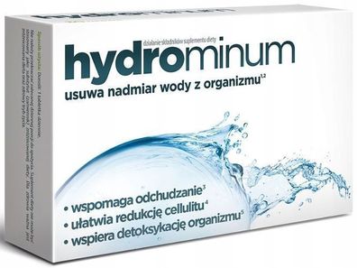 Hydrominum Körperentwässerung Entgiftung Wasseransammlung Cellulite 30 Tabletten