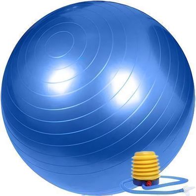 Gymnastikball 65 cm Antiburst mit Pumpe Sitzball für Fitness Yoga Übungsball Retoo