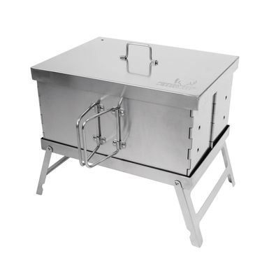 Winnerwell Flat Smoker L, zerlegbarer Smoker / Räucherofen Größe L