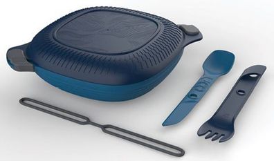 UCO Lunchbox 'ECO', 5-teilig, blau-schwarz