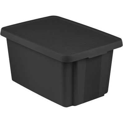 Aufbewahrungsbox mit Deckel Essentiale 45 L schwarz CURVER