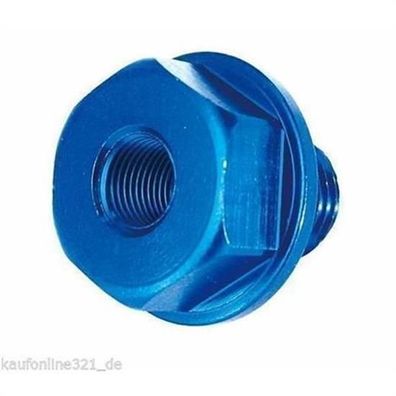 KOSO Adapterschraube für Temperaturgeber PT 1/8 x 28 M14 x 1,25 x 15mm Adapter,