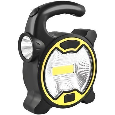 Taschenlampe Camping LED COB Handscheinwerfer Arbeitsleuchte Tragbar Retoo