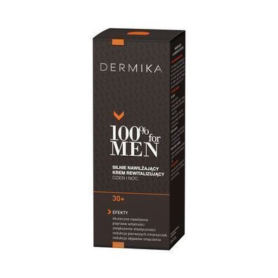 Dermika 100% For Men 30+ Creme Tag & Nacht 50ml