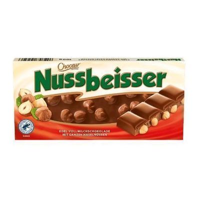 Choceur Nussbeisser Milchschokolade mit Nüssen 100 g