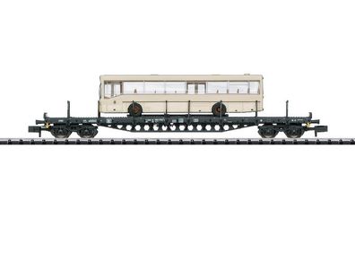 Trix 15862 Flachwagen mit Bus DB Spur N