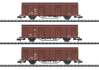 Trix 18901 Güterwagen-Set 3tlg. Gbs 258 DB AG Spur N