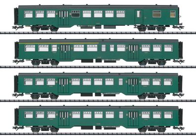 Trix 23221 Personenwagen-Set M2 SNCB zu Trix 25480 Spur H0