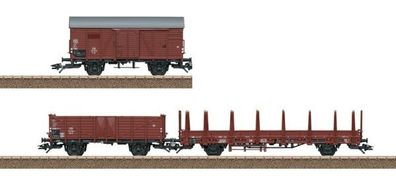 Trix 21528.2 3 Güterwagen aus Set 21528 Spur H0