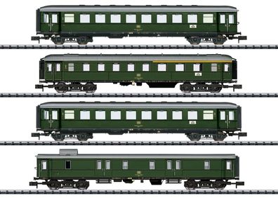 Trix 18709 Nahverkehrswagen-Set DB IV 4-tlg. MHI 20 Spur N