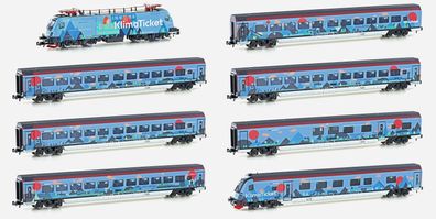 Hobbytrain H25226 N 8-tlg. Personenzug Rh 1116 Railjet/Kli Spur N