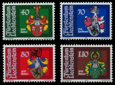 Liechtenstein 1982 Nr 793-796 postfrisch X834252