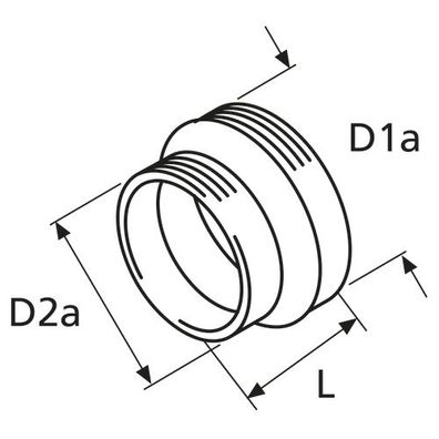 Webasto Reduzierstueck Adapter 90/80 1320185A