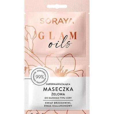 Soraya Glam Öle Superfeuchtigkeitsgelmaske, 2x5ml