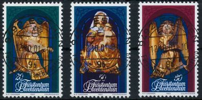 Liechtenstein 1982 Nr 813-815 zentrisch gestempelt X834282