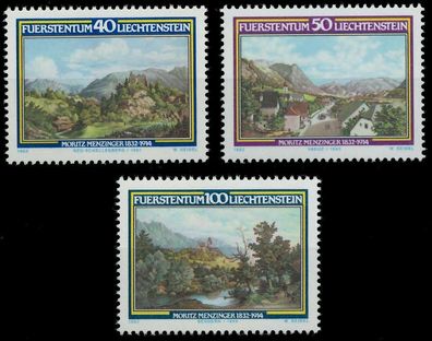 Liechtenstein 1982 Nr 806-808 postfrisch S4FDA16