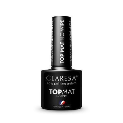 Claresa Matt No Wipe, 5g Top Coat