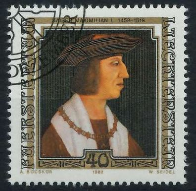 Liechtenstein 1982 Nr 809 gestempelt X8344B2