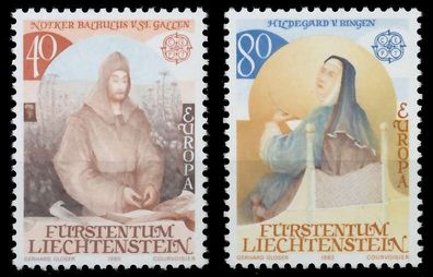 Liechtenstein 1983 Nr 816-817 postfrisch X83450E