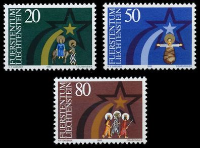 Liechtenstein 1983 Nr 831-833 postfrisch X83450A