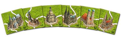 Carcassonne - Kathedralen in Deutschland Erweiterung (neue Edition)