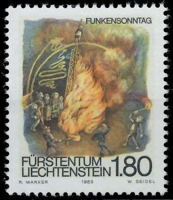 Liechtenstein 1983 Nr 820 postfrisch S4FDC1A