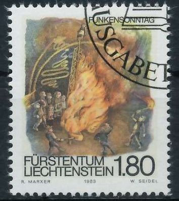 Liechtenstein 1983 Nr 820 gestempelt S4FDCEE