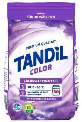 Tandil Color Waschmittelpulver für 30 Wäschen, 2,025 kg