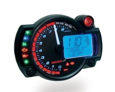 KOSO RX2N+ Tacho 10T RX2N GP Style Cockpit Tachometer Drehzahlmesser BA015B15