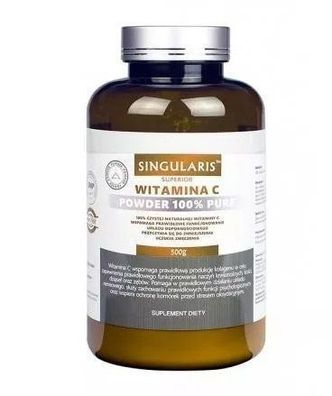 Singularis Hochwertiges Vitamin C Pulver - 500g