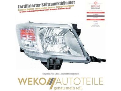 Hauptscheinwerfer links Diederichs 6685881 für TOYOTA