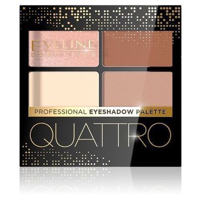 Eveline Quattro Lidschatten Palette 05, 3,2g